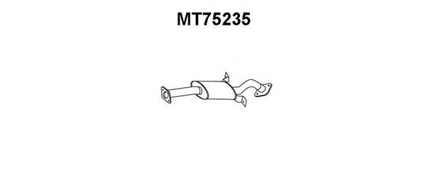 VENEPORTE MT75235 Предглушитель выхлопных газов для MITSUBISHI CHALLENGER (Митсубиши/митсубиси Чаллэнгэр) VENEPORTE MT75235 Предглушитель выхлопных газов для MITSUBISHI CHALLENGER (Митсубиши/митсубиси Чаллэнгэр)
