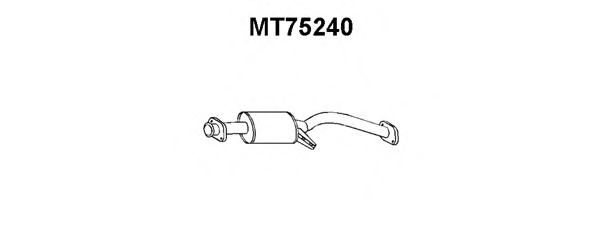 VENEPORTE MT75240 Предглушитель выхлопных газов для MITSUBISHI PAJERO/SHOGUN (Митсубиши/митсубиси Пажэро/шогун) VENEPORTE MT75240 Предглушитель выхлопных газов для MITSUBISHI PAJERO/SHOGUN (Митсубиши/митсубиси Пажэро/шогун)
