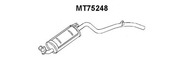 VENEPORTE MT75248 Глушитель выхлопных газов конечный для MITSUBISHI MONTERO (Митсубиши/митсубиси Монтэро) VENEPORTE MT75248 Глушитель выхлопных газов конечный для MITSUBISHI MONTERO (Митсубиши/митсубиси Монтэро)