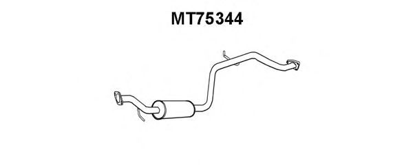 VENEPORTE MT75344 Средний глушитель выхлопных газов для MITSUBISHI LANCER IV (Митсубиши/митсубиси Ланcэр иv) VENEPORTE MT75344 Средний глушитель выхлопных газов для MITSUBISHI LANCER IV (Митсубиши/митсубиси Ланcэр иv)