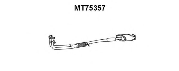 VENEPORTE MT75357 Предглушитель выхлопных газов для MITSUBISHI LANCER IV (Митсубиши/митсубиси Ланcэр иv) VENEPORTE MT75357 Предглушитель выхлопных газов для MITSUBISHI LANCER IV (Митсубиши/митсубиси Ланcэр иv)