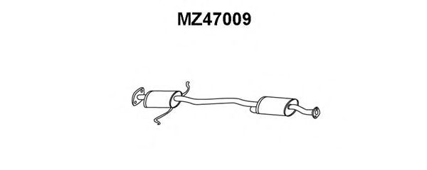 VENEPORTE MZ47009 Предглушитель выхлопных газов для MAZDA 323 III (Мазда 323 3) VENEPORTE MZ47009 Предглушитель выхлопных газов для MAZDA 323 III (Мазда 323 3)