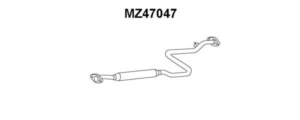 VENEPORTE MZ47047 Предглушитель выхлопных газов для MAZDA (Мазда) VENEPORTE MZ47047 Предглушитель выхлопных газов для MAZDA (Мазда)