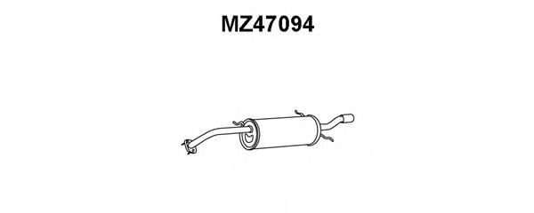 VENEPORTE MZ47094 Глушитель выхлопных газов конечный для MAZDA MX-6 (Мазда Мx-6) VENEPORTE MZ47094 Глушитель выхлопных газов конечный для MAZDA MX-6 (Мазда Мx-6)