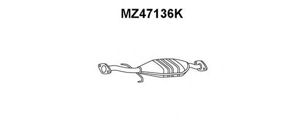 VENEPORTE MZ47136K Катализатор для KIA MENTOR (Киа Мэнтор) VENEPORTE MZ47136K Катализатор для KIA MENTOR (Киа Мэнтор)