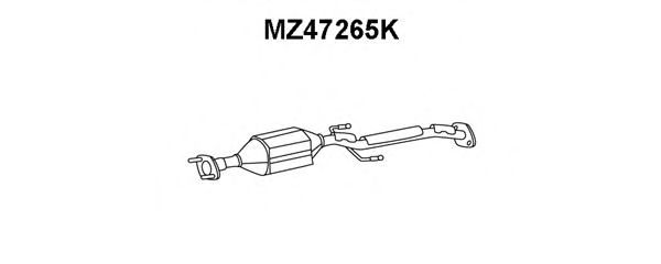 VENEPORTE MZ47265K Катализатор для MAZDA 323 PROTEG V (Мазда 323 протеже 5) VENEPORTE MZ47265K Катализатор для MAZDA 323 PROTEG V (Мазда 323 протеже 5)