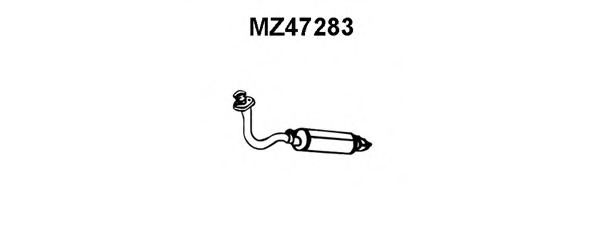 VENEPORTE MZ47283 Предглушитель выхлопных газов для MAZDA (Мазда) VENEPORTE MZ47283 Предглушитель выхлопных газов для MAZDA (Мазда)