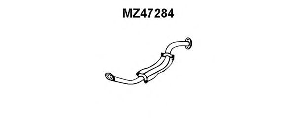 VENEPORTE MZ47284 Средний глушитель выхлопных газов для MAZDA (Мазда) VENEPORTE MZ47284 Средний глушитель выхлопных газов для MAZDA (Мазда)