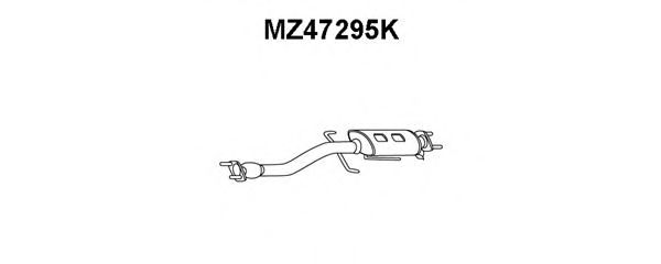 VENEPORTE MZ47295K Катализатор для MAZDA 323 C V (Мазда 323 св) VENEPORTE MZ47295K Катализатор для MAZDA 323 C V (Мазда 323 св)