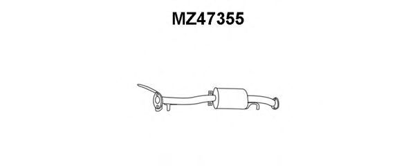 VENEPORTE MZ47355 Предглушитель выхлопных газов для MAZDA (Мазда) VENEPORTE MZ47355 Предглушитель выхлопных газов для MAZDA (Мазда)