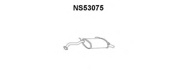 VENEPORTE NS53075 Глушитель выхлопных газов конечный для NISSAN PRIMERA (Ниссан Примера) VENEPORTE NS53075 Глушитель выхлопных газов конечный для NISSAN PRIMERA (Ниссан Примера)