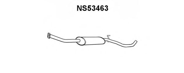 VENEPORTE NS53463 Предглушитель выхлопных газов для NISSAN NOTE (Ниссан Нотэ) VENEPORTE NS53463 Предглушитель выхлопных газов для NISSAN NOTE (Ниссан Нотэ)