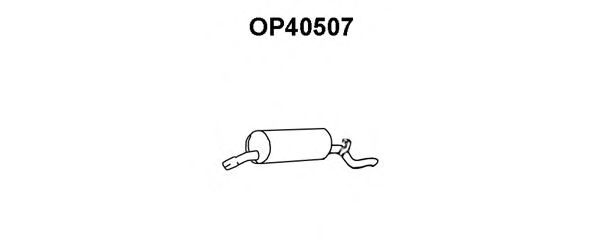 VENEPORTE OP40507 Глушитель выхлопных газов конечный для OPEL OMEGA A (Опель Омэга а) VENEPORTE OP40507 Глушитель выхлопных газов конечный для OPEL OMEGA A (Опель Омэга а)