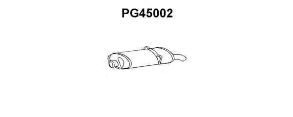 VENEPORTE PG45002 Глушитель выхлопных газов конечный для PEUGEOT 205 II (Пежо 205 2) VENEPORTE PG45002 Глушитель выхлопных газов конечный для PEUGEOT 205 II (Пежо 205 2)