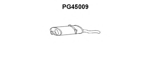 VENEPORTE PG45009 Глушитель выхлопных газов конечный для PEUGEOT 309 II (Пежо 309 2) VENEPORTE PG45009 Глушитель выхлопных газов конечный для PEUGEOT 309 II (Пежо 309 2)