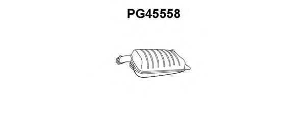 VENEPORTE PG45558 Глушитель выхлопных газов конечный 