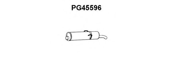 VENEPORTE PG45596 Глушитель выхлопных газов конечный 