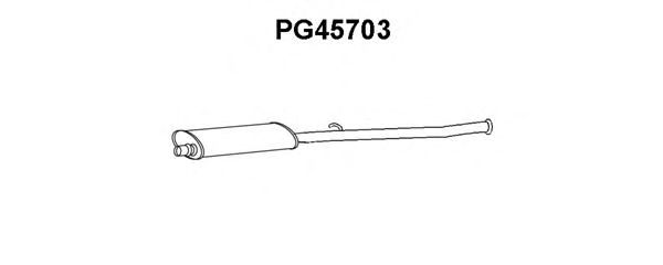 VENEPORTE PG45703 Предглушитель выхлопных газов для PEUGEOT 309 II (Пежо 309 2) VENEPORTE PG45703 Предглушитель выхлопных газов для PEUGEOT 309 II (Пежо 309 2)