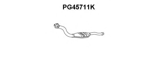 VENEPORTE PG45711K Катализатор для PEUGEOT 205 I (Пежо 205 и) VENEPORTE PG45711K Катализатор для PEUGEOT 205 I (Пежо 205 и)