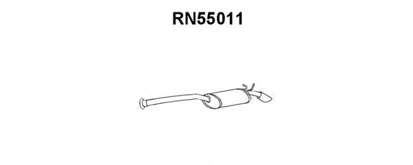 VENEPORTE RN55011 Глушитель выхлопных газов конечный 