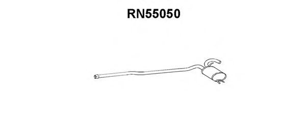 VENEPORTE RN55050 Средний глушитель выхлопных газов для RENAULT ENCORE (Рено Энcорэ) VENEPORTE RN55050 Средний глушитель выхлопных газов для RENAULT ENCORE (Рено Энcорэ)