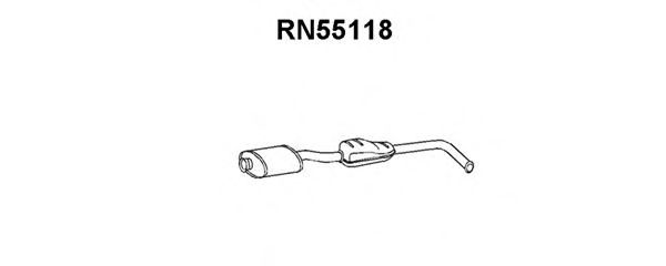 VENEPORTE RN55118 Средний глушитель выхлопных газов для RENAULT CLIO I (Рено Cлио и) VENEPORTE RN55118 Средний глушитель выхлопных газов для RENAULT CLIO I (Рено Cлио и)