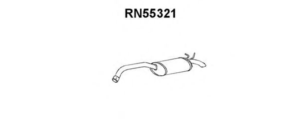 VENEPORTE RN55321 Глушитель выхлопных газов конечный для RENAULT SAFRANE (Рено Сафранэ) VENEPORTE RN55321 Глушитель выхлопных газов конечный для RENAULT SAFRANE (Рено Сафранэ)