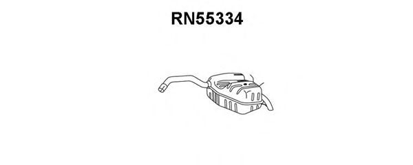 VENEPORTE RN55334 Глушитель выхлопных газов конечный для RENAULT SAFRANE (Рено Сафранэ) VENEPORTE RN55334 Глушитель выхлопных газов конечный для RENAULT SAFRANE (Рено Сафранэ)