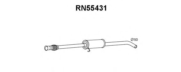 VENEPORTE RN55431 Предглушитель выхлопных газов 