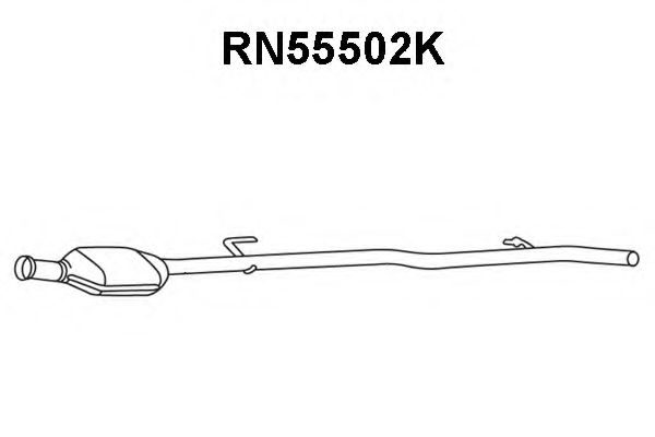 VENEPORTE RN55502K Катализатор для RENAULT LUTECIA I (Рено Лутэcиа и) VENEPORTE RN55502K Катализатор для RENAULT LUTECIA I (Рено Лутэcиа и)