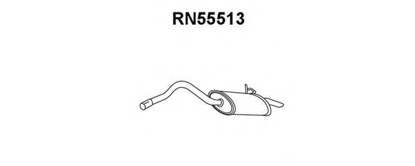 VENEPORTE RN55513 Глушитель выхлопных газов конечный 
