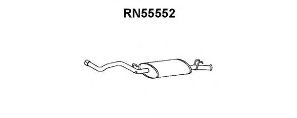 VENEPORTE RN55552 Глушитель выхлопных газов конечный 