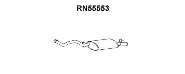 VENEPORTE RN55553 Глушитель выхлопных газов конечный 