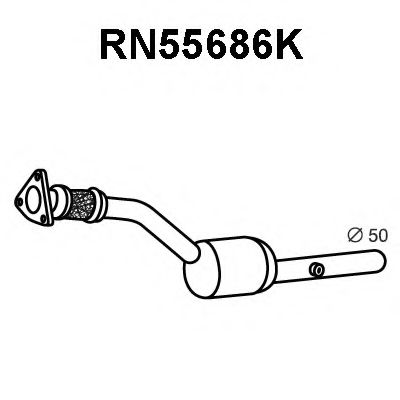 VENEPORTE RN55686K Катализатор для RENAULT SCNIC II (Рено Сценик 2) VENEPORTE RN55686K Катализатор для RENAULT SCNIC II (Рено Сценик 2)