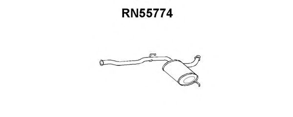 VENEPORTE RN55774 Предглушитель выхлопных газов 