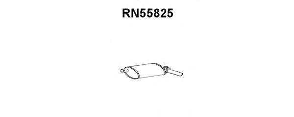 VENEPORTE RN55825 Глушитель выхлопных газов конечный 