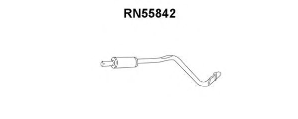 VENEPORTE RN55842 Предглушитель выхлопных газов 