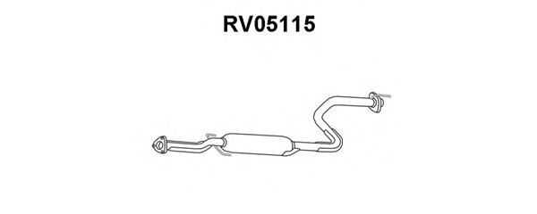 VENEPORTE RV05115 Средний глушитель выхлопных газов для ROVER 400 (Ровер 400) VENEPORTE RV05115 Средний глушитель выхлопных газов для ROVER 400 (Ровер 400)