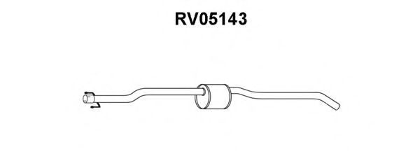 VENEPORTE RV05143 Предглушитель выхлопных газов для ROVER 75 ER (Ровер 75 эр) VENEPORTE RV05143 Предглушитель выхлопных газов для ROVER 75 ER (Ровер 75 эр)