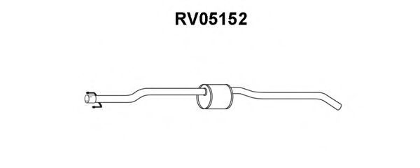 VENEPORTE RV05152 Предглушитель выхлопных газов для ROVER 75 ER (Ровер 75 эр) VENEPORTE RV05152 Предглушитель выхлопных газов для ROVER 75 ER (Ровер 75 эр)