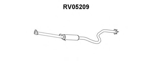 VENEPORTE RV05209 Предглушитель выхлопных газов для ROVER 400 (Ровер 400) VENEPORTE RV05209 Предглушитель выхлопных газов для ROVER 400 (Ровер 400)
