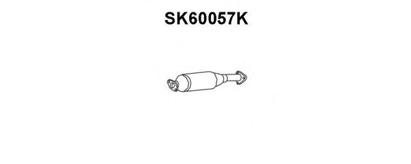 VENEPORTE SK60057K Катализатор для SKODA FELICIA II (Шкода Фелиция 2) VENEPORTE SK60057K Катализатор для SKODA FELICIA II (Шкода Фелиция 2)