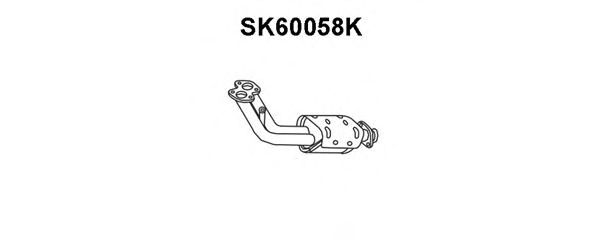 VENEPORTE SK60058K Катализатор для SKODA FELICIA II (Шкода Фелиция 2) VENEPORTE SK60058K Катализатор для SKODA FELICIA II (Шкода Фелиция 2)