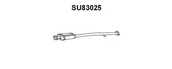 VENEPORTE SU83025 Предглушитель выхлопных газов для SUBARU LEGACY I (Субару Легаси 1) VENEPORTE SU83025 Предглушитель выхлопных газов для SUBARU LEGACY I (Субару Легаси 1)