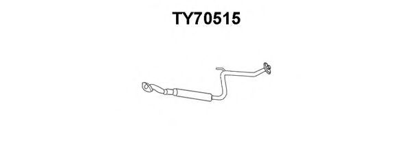 VENEPORTE TY70515 Предглушитель выхлопных газов 
