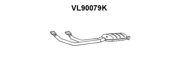 VENEPORTE VL90079K Катализатор для VOLVO S90 (Вольво С90) VENEPORTE VL90079K Катализатор для VOLVO S90 (Вольво С90)