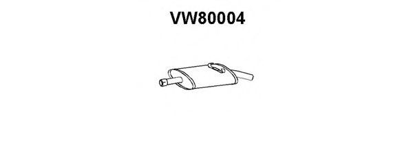 VENEPORTE VW80004 Глушитель выхлопных газов конечный для VOLKSWAGEN CORSAR (Фольксваген Cорсар) VENEPORTE VW80004 Глушитель выхлопных газов конечный для VOLKSWAGEN CORSAR (Фольксваген Cорсар)