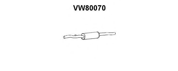 VENEPORTE VW80070 Предглушитель выхлопных газов для VOLKSWAGEN JETTA (Фольксваген Жэтта) VENEPORTE VW80070 Предглушитель выхлопных газов для VOLKSWAGEN JETTA (Фольксваген Жэтта)