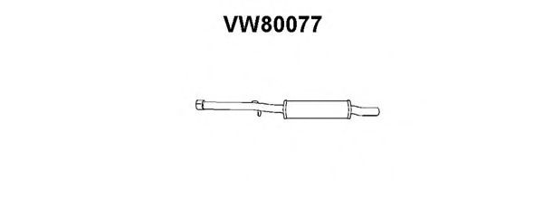 VENEPORTE VW80077 Предглушитель выхлопных газов для VOLKSWAGEN JETTA (Фольксваген Жэтта) VENEPORTE VW80077 Предглушитель выхлопных газов для VOLKSWAGEN JETTA (Фольксваген Жэтта)