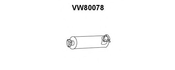 VENEPORTE VW80078 Предглушитель выхлопных газов для VOLKSWAGEN LT 28-50 (Фольксваген Лт 28-50) VENEPORTE VW80078 Предглушитель выхлопных газов для VOLKSWAGEN LT 28-50 (Фольксваген Лт 28-50)